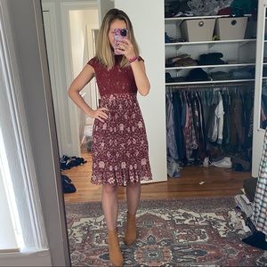 anthropologie plenty by tracy reese arcadia dress